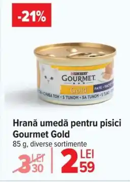 Carrefour Hrană umedă pentru pisici Gourmet Gold Ofertă