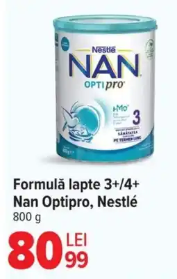 Carrefour Formulă lapte 3+/4+ Nan Optipro, Nestlé Ofertă
