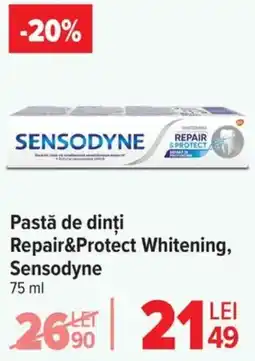 Carrefour Pastă de dinți Repair&Protect Whitening, Sensodyne Ofertă