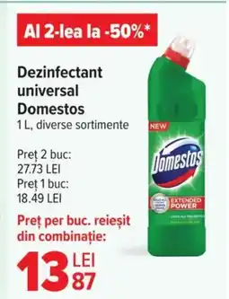 Carrefour Dezinfectant universal Domestos Ofertă