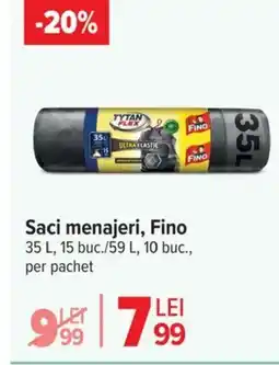 Carrefour Saci menajeri, Fino Ofertă