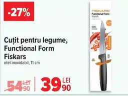 Carrefour Cuţit pentru legume, Functional Form Fiskars Ofertă