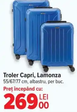 Carrefour Troler Capri, Lamonza Ofertă
