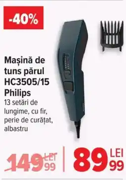Carrefour Maşină de tuns părul HC3505/15 Philips Ofertă
