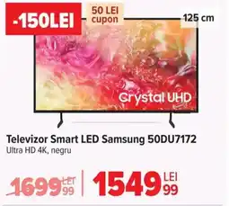 Carrefour Televizor Smart LED Samsung 50DU7172 Ofertă