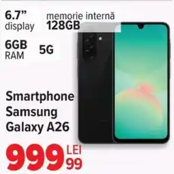 Carrefour Smartphone Samsung Galaxy A26 Ofertă