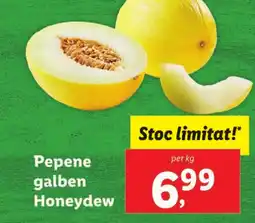 Lidl Pepene galben Honeydew Ofertă