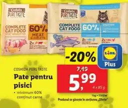 Lidl COSHIDA PURE TASTE Pate pentru pisici Ofertă