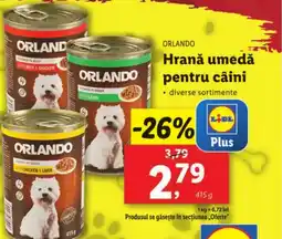 Lidl ORLANDO Hrană umedă pentru câini Ofertă
