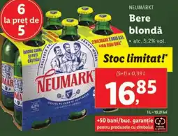 Lidl NEUMARKT Bere blondǎ Ofertă