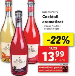 Lidl BURG SCHÖNECK Cocktail aromatizat Ofertă
