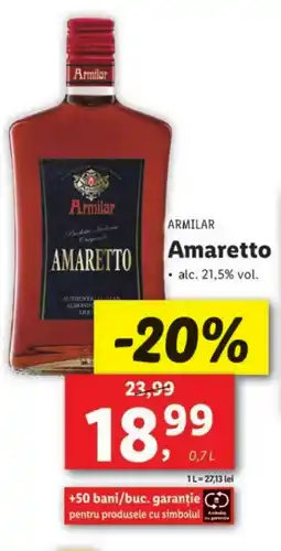 Lidl ARMILAR Amaretto Ofertă