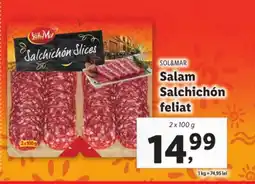 Lidl SOL&MAR Salam Salchichón feliat Ofertă