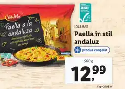 Lidl SOL&MAR Paella în stil andaluz Ofertă