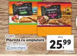 Lidl SOL&MAR Plăcintă cu umplutură Ofertă