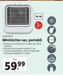 Lidl SILVERCREST® Minirăcitor aer, portabil Ofertă