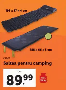 Lidl Saltea pentru camping Ofertă