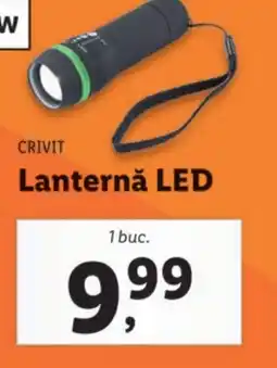 Lidl CRIVIT Lanternǎ LED Ofertă