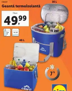 Lidl CRIVIT Geantă termoizolantǎ Ofertă