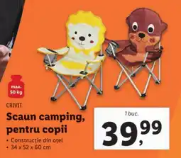 Lidl CRIVIT Scaun camping, pentru copii Ofertă