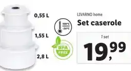 Lidl LIVARNO home Set caserole Ofertă