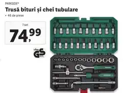 Lidl PARKSIDE Trusǎ bituri şi chei tubulare Ofertă