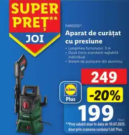 Lidl PARKSIDE Aparat de curățat cu presiune Ofertă