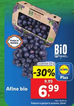 Lidl Afine bio Ofertă