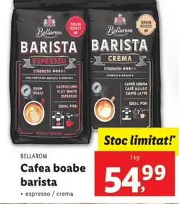 Lidl BELLAROM Cafea boabe barista Ofertă