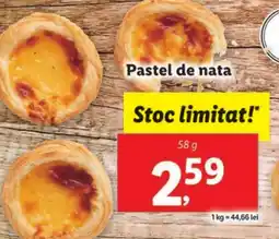 Lidl Pastel de nata Ofertă