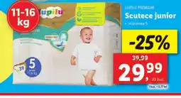 Lidl LUPILU PREMIUM Scutece junior Ofertă