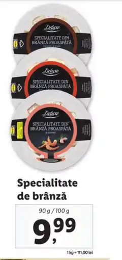 Lidl Deluxe Specialitate de brânză Ofertă