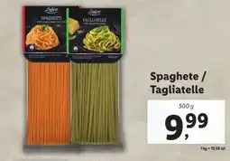 Lidl Deluxe Spaghete / Tagliatelle Ofertă