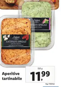 Lidl Aperitive tartinabile Ofertă
