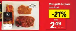 Lidl Mix grill de porc marinat Ofertă