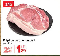 Carrefour Market Pulpă de porc pentru gătit Ofertă