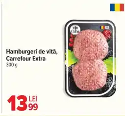 Carrefour Market Hamburgeri de vită, Carrefour Extra Ofertă
