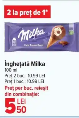 Carrefour Market Îngheţată Milka Ofertă