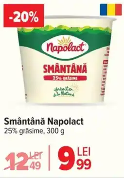 Carrefour Market Smântână Napolact Ofertă