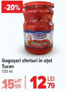 Carrefour Market Gogosari sferturi în oțet Turan Ofertă