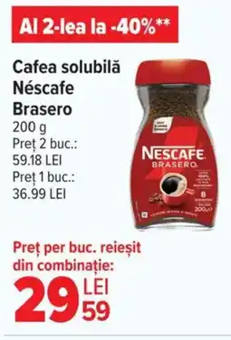 Carrefour Market Cafea solubilǎ Néscafe Brasero Ofertă