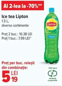 Carrefour Market Ice tea Lipton Ofertă