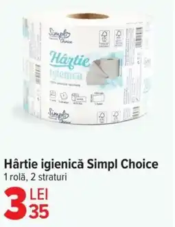 Carrefour Market Hârtie igienică Simpl Choice Ofertă