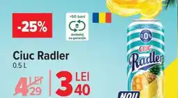 Carrefour Market Ciuc Radler Ofertă