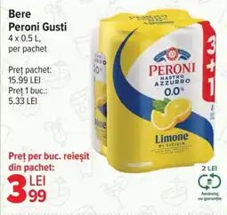 Carrefour Market Bere Peroni Gusti Ofertă