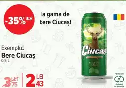 Carrefour Market Bere Ciucas Ofertă