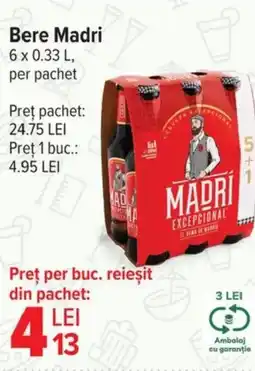 Carrefour Market Bere Madri Ofertă