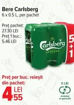 Carrefour Market Bere Carlsberg Ofertă