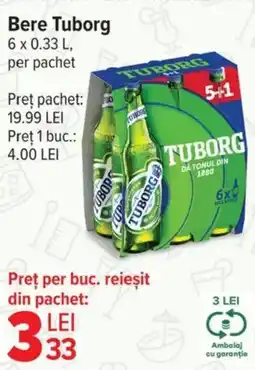 Carrefour Market Bere Tuborg Ofertă