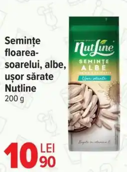 Carrefour Market Seminţe floarea- soarelui, albe, uşor sărate Nutline Ofertă